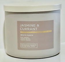 White Barn Jasmine & Currant 3 Wick Candle 14.5 oz