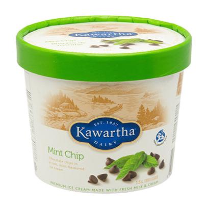 Mint Chip Kawartha ice cream 1.5L