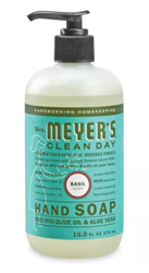 Mrs. Meyer's Clean Day Hand Soap Basil 370ml