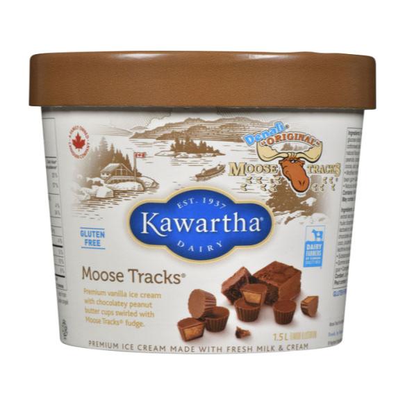 Moose Tracks Kawartha ice cream 1.5L