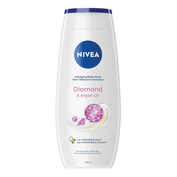 Nivea Indulging Body Wash Diamond & Argan Oil 500 ml