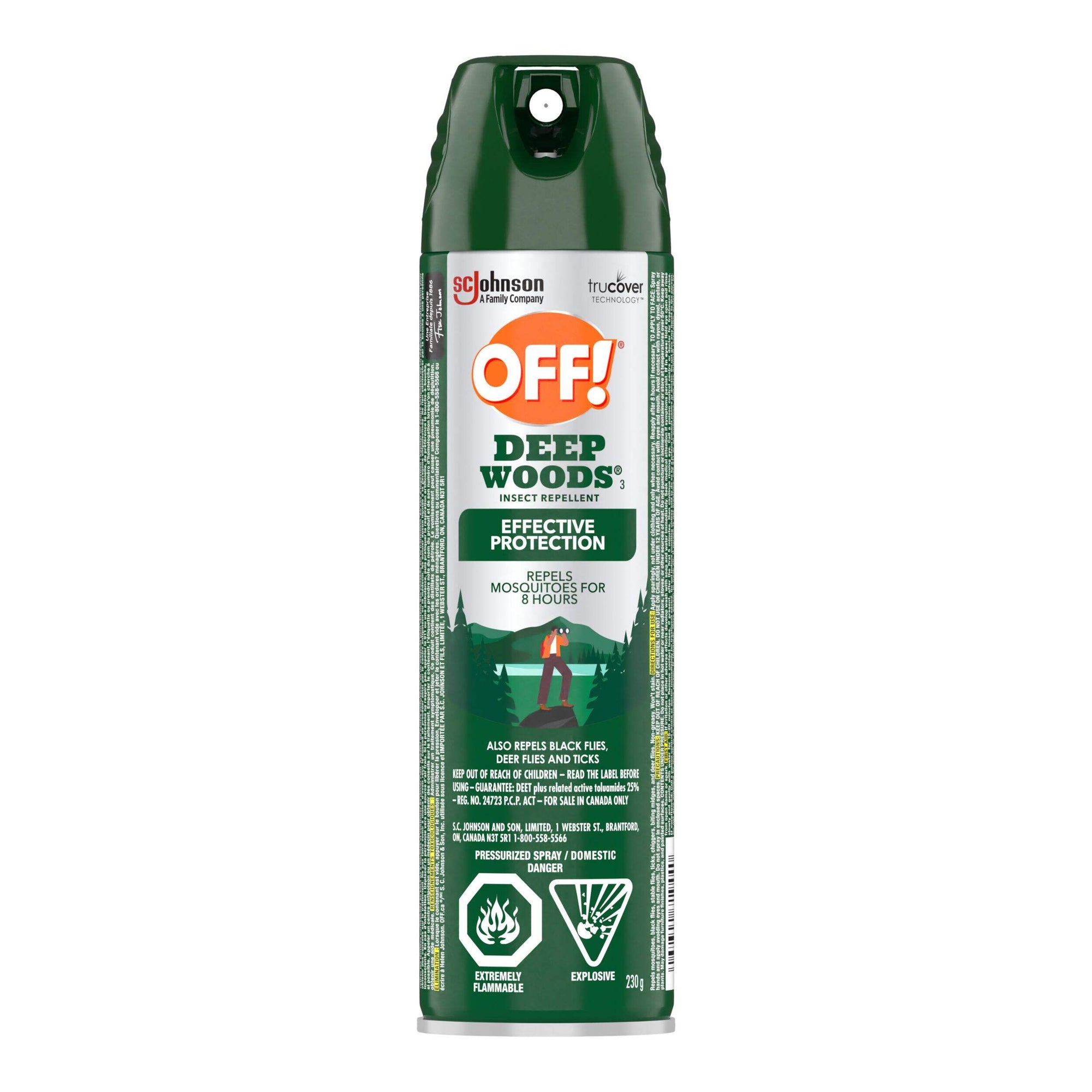 Off Deep Woods Insect Repellent 255g