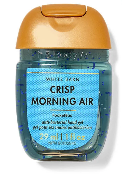 Bath & Body Works Crisp Morning Air PocketBac Anti-Bacterial Hand Gel 1 fl oz/29 ml