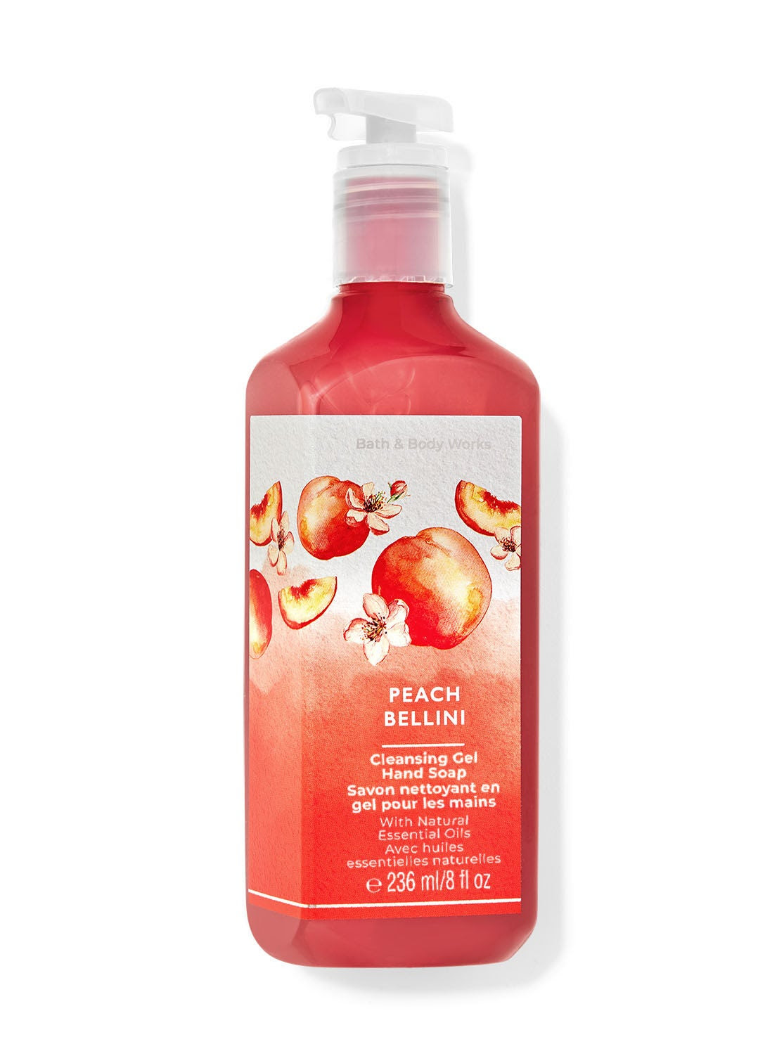 Bath & Body Works Peach Bellini Cleansing Gel Hand Soap 236 ml