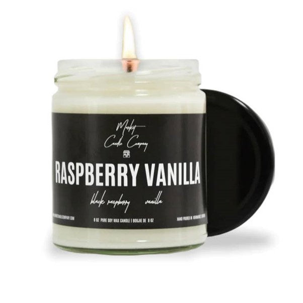 Market Candle Company Raspberry Vanilla Candle 8oz