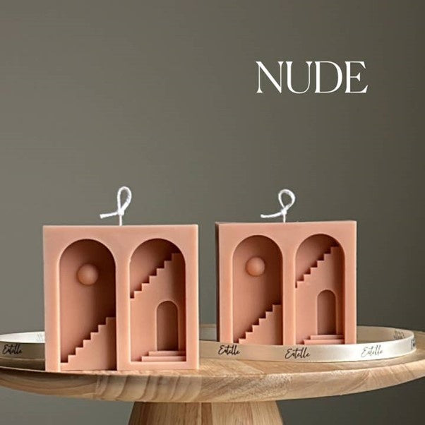 Estelle Studio Santorini Candle, Nude