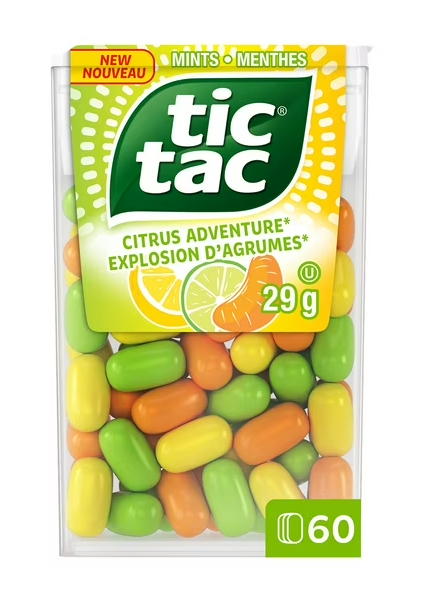 TicTac Citrus Adventure 29g