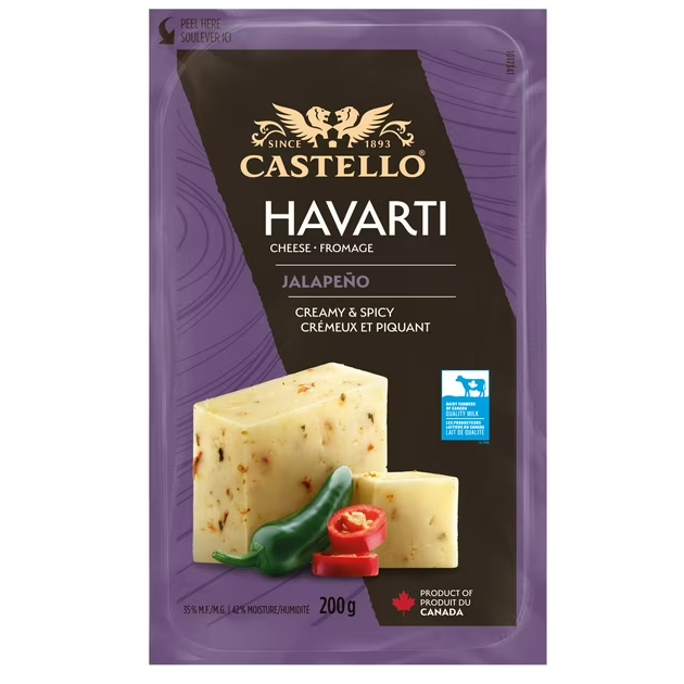 Castello Havarti With Jalapeno Cheese 200 g