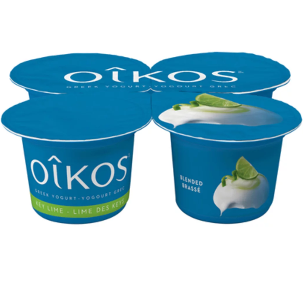 Danone Oikos Key Lime Yogurt 4 x 100g