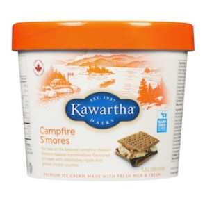 Campfire S'mores Kawartha Ice Cream 1.5L