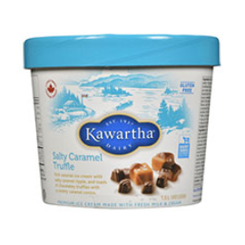 Salty Caramel Truffle Kawartha Ice Cream 1.5L