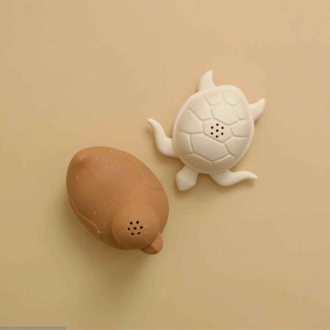 Minika Almond/Shell Bath Toys 2 Pack