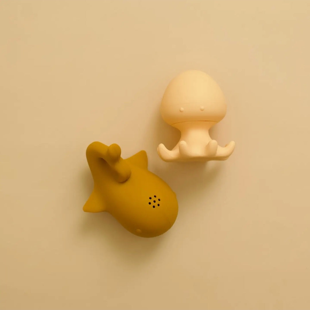 Minika Ocre/Sunset Bath Toys 2 Pack