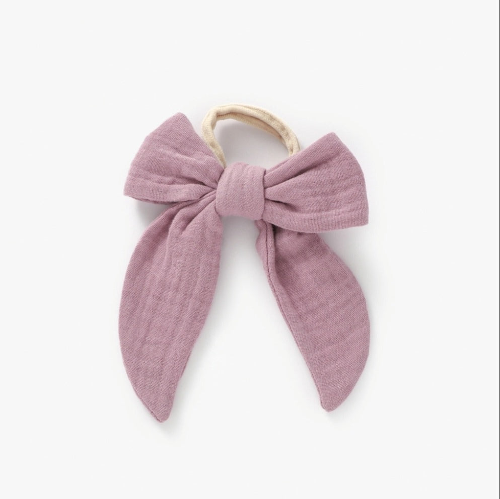 Mila&Co Mauve Fable Bow