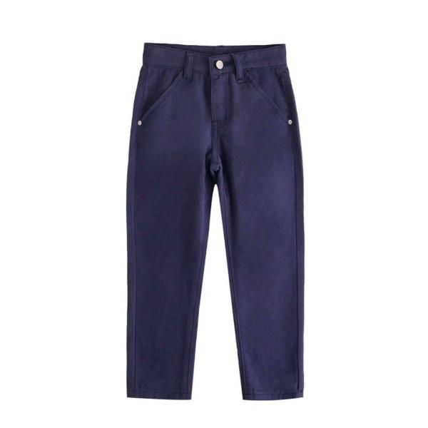 Dadati Navy Blue Chino Trousers For Boys