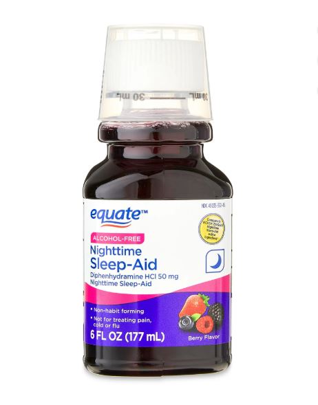 Compliments Nighttime Sleep Aid 177ml Berry Flavour