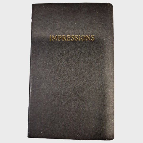 Impression Notebook, Small - Vertical Lines 3 1/4" x 5 1/4" x 1/8"