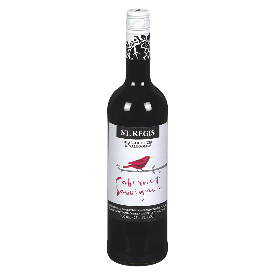 St. Regis Red Cabernet Sauvignon Dealcoholized Wine 750ml