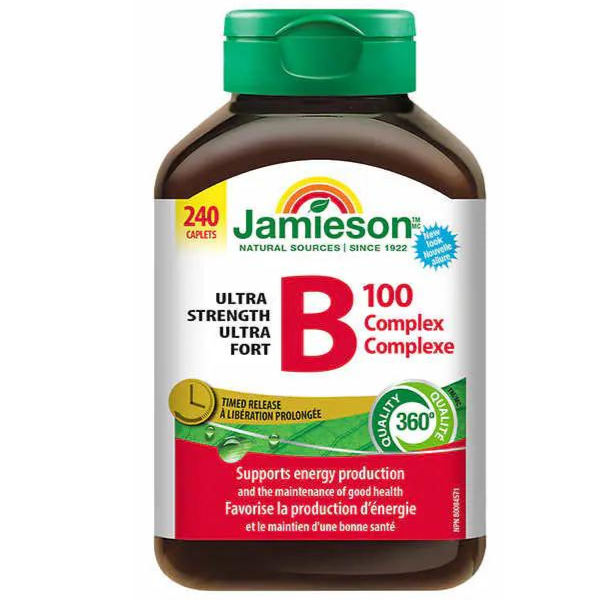 Jamieson B100 Complex Ultra Strength 240ct