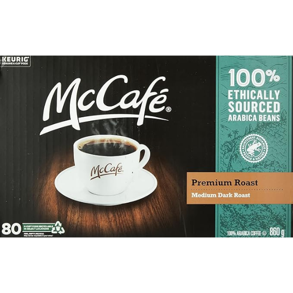 McCafe Premium Medium Dark Roast K-Cups 80ct