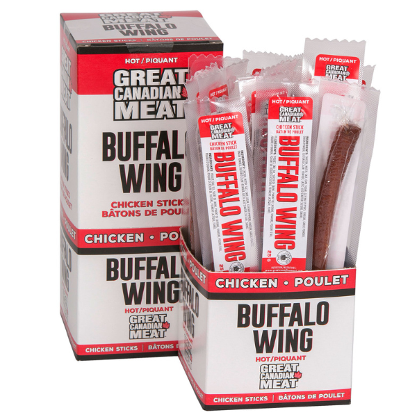 Great Canadian Meat Chicken Pepperoni Hot Buffalo Wing 20g