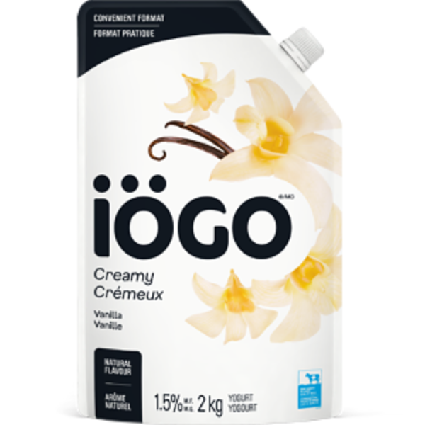 IOGO 2.8% Vanilla Yogurt, 2kg