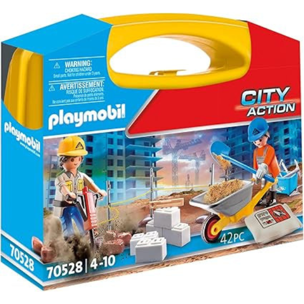 Playmobil Construction Site Carry Case