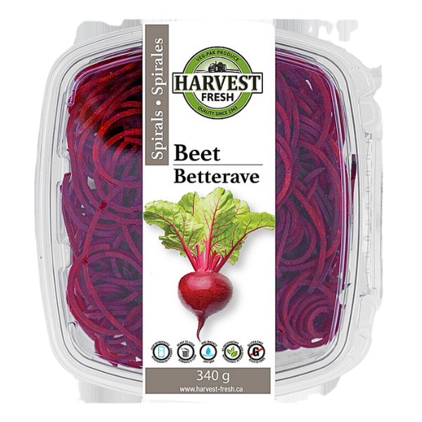 Harvest Fresh Beet Spirals 340g