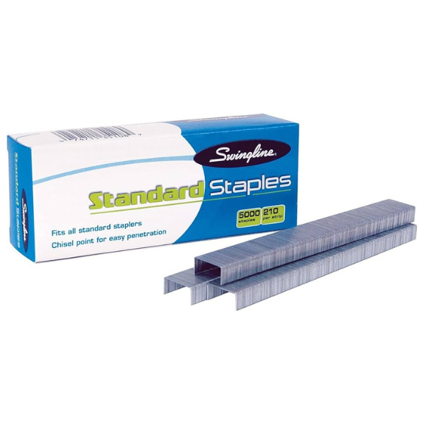 Swingline Standard Staples Box of 5,000