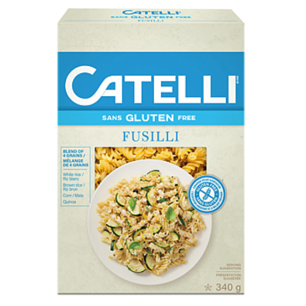 Catelli Gluten Free Fusilli Pasta 340g