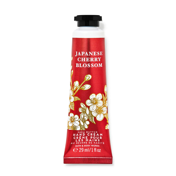 Bath & Body Works Japanese Cherry Blossom Shea Butter Hand Cream 29 ml/1 fl oz