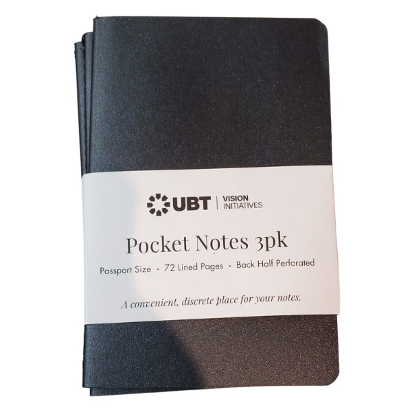 UBTH Pocket Notebooks 3pk