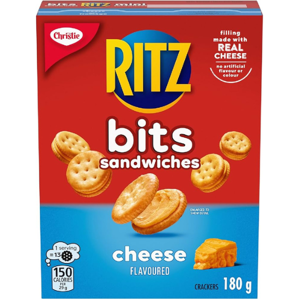 Ritz Bits Cheese Flavoured Sandwiches  180g