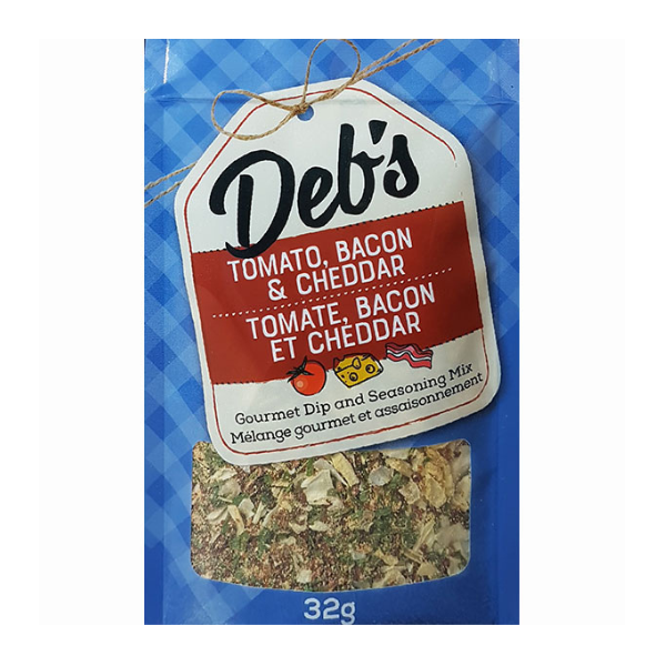 Debs Dips Tomato, Bacon & Cheddar