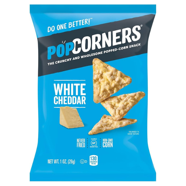 Popcorners White Cheddar 28g