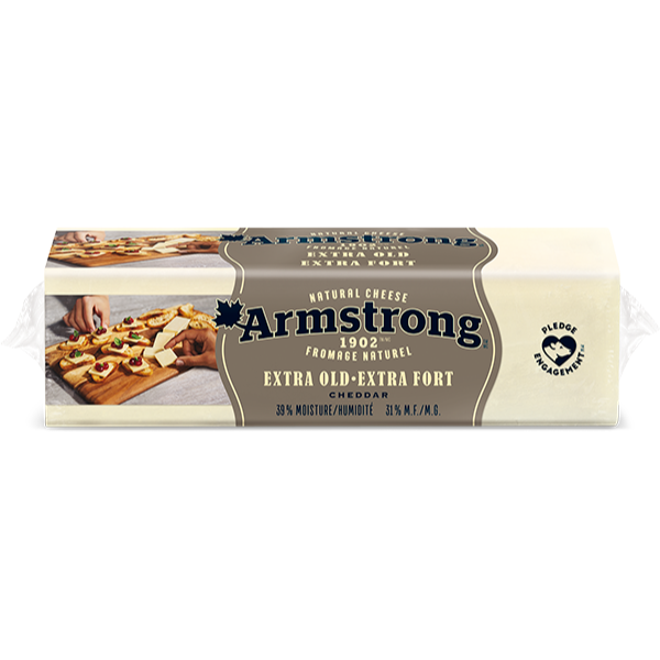 Armstrong Extra Old White Cheddar Cheese 400g