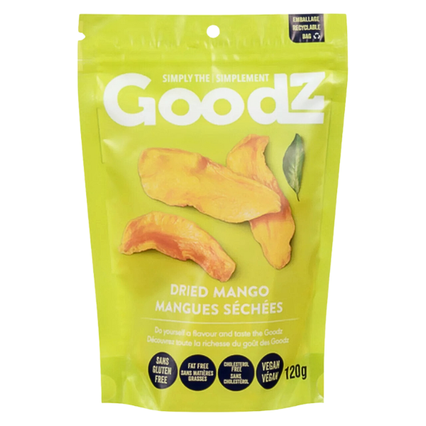 Goodz Dried Mango 120g