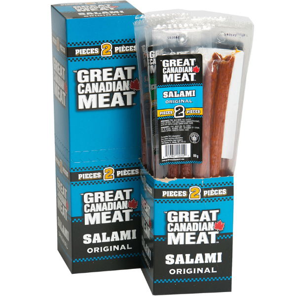 Great Canadian Meat Original Salami 2 pieces 80g