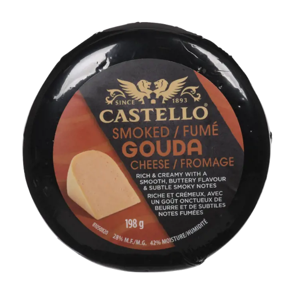 Castello Smoked Gouda Cheese 198g