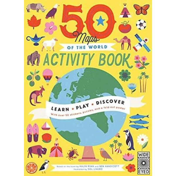 50 Maps of the World Activity Book