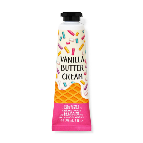 Bath & Body Works Vanilla Butter Cream Shea Butter Hand Cream 29 ml/1 fl oz