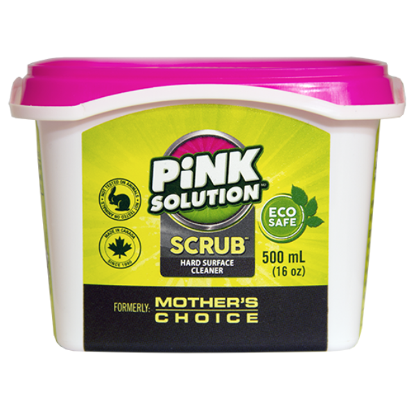 Pink Solution Scrub Hard Surface Cleaner 500g