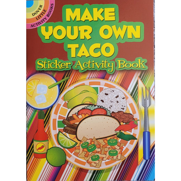 Dover Make Your Own Taco Sticker Activity Book