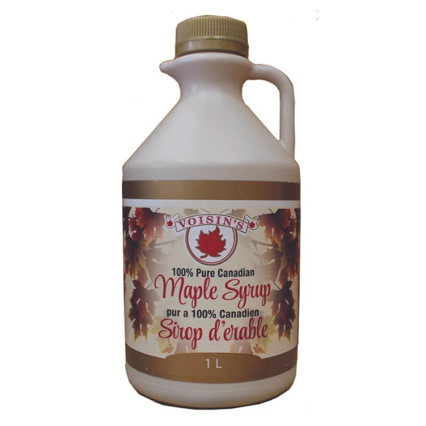 Voisin's Amber Pure Maple Syrup Jug 1L
