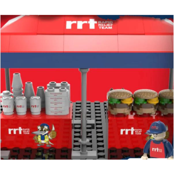 RRT Tent and BBQ Trailer Brick Set