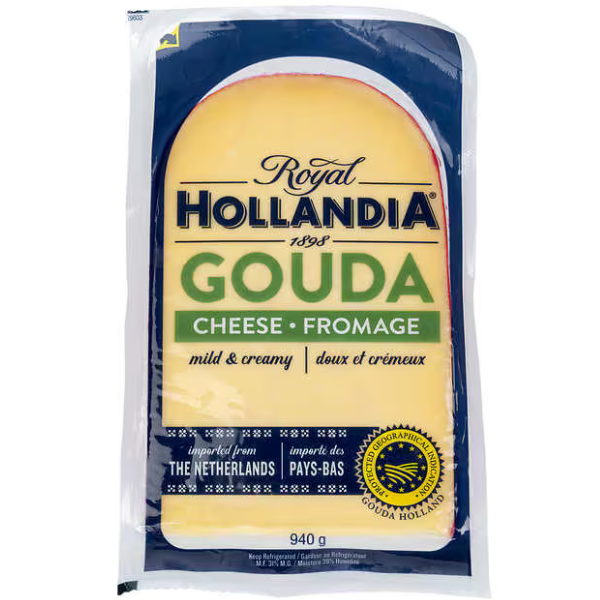 Royal Hollandia Mild & Creamy Gouda 940g