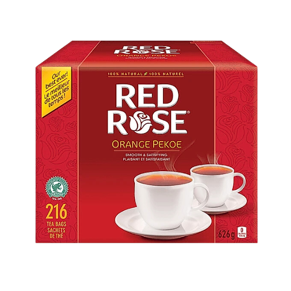 Red Rose Orange Pekoe Tea 216ct NEW SKU