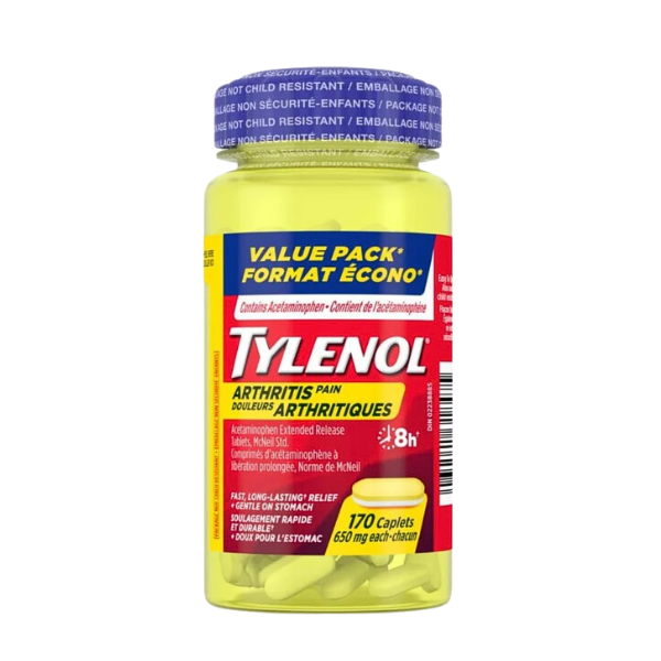 Tylenol - Arthritis Pain Acetaminophen 650mg 170 caplets