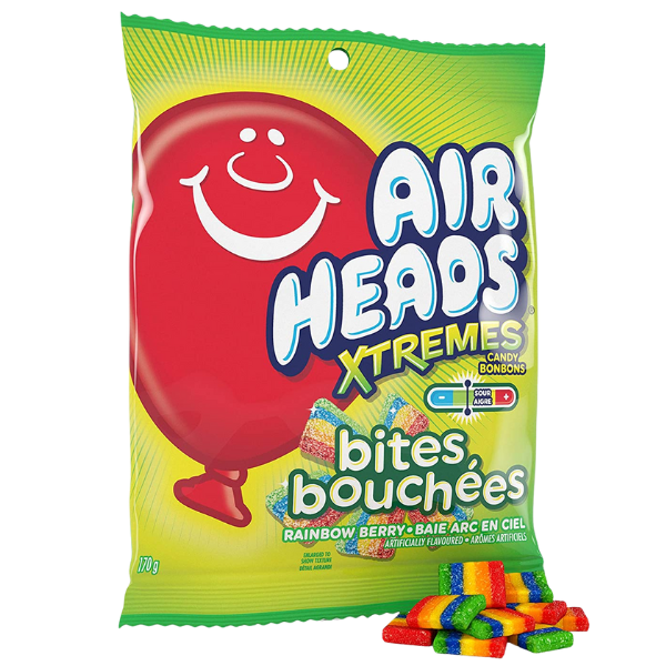 Air Heads Xtreme Bites Candy 170 g