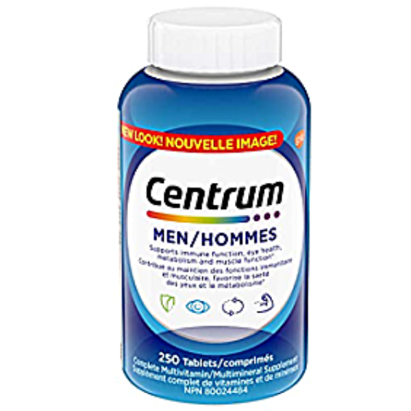 Centrum Men Multivitamin 250ct